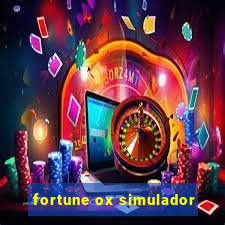 fortune ox simulador